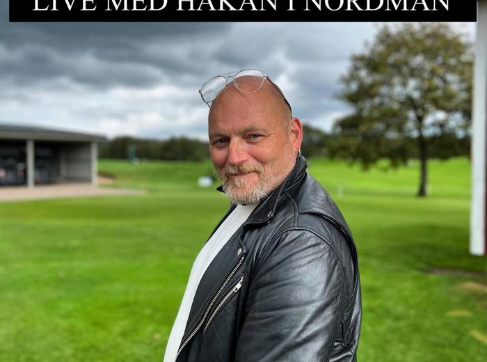 Håkan i Nordman live på scen